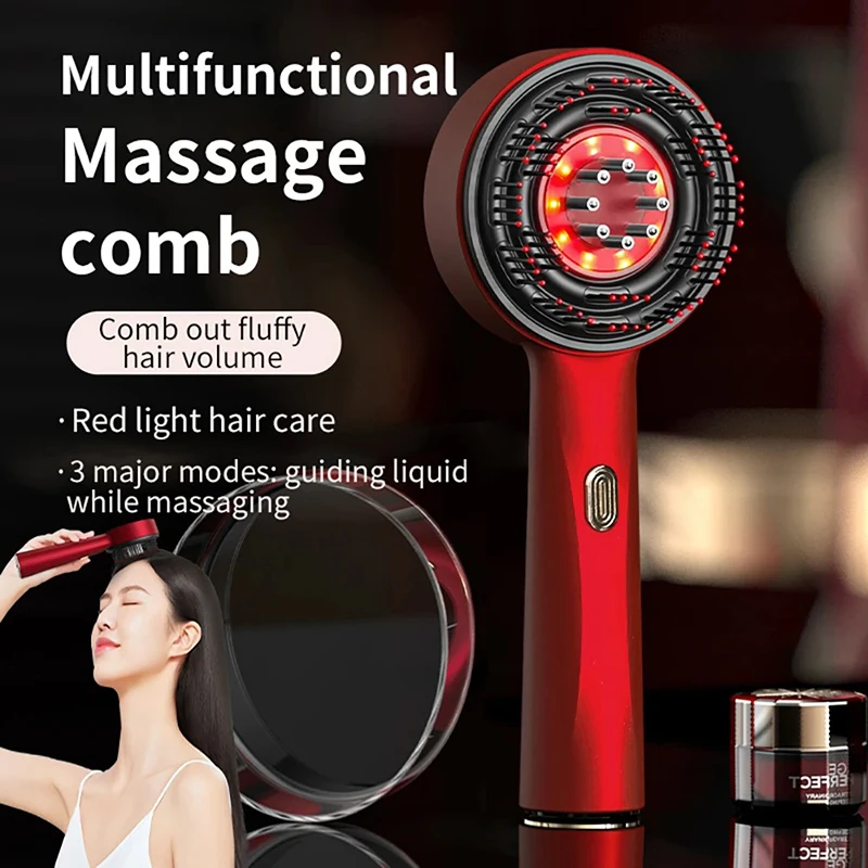 Hair Care For Hair Loss - Электрическая вибрационная массажная расческа для ухода