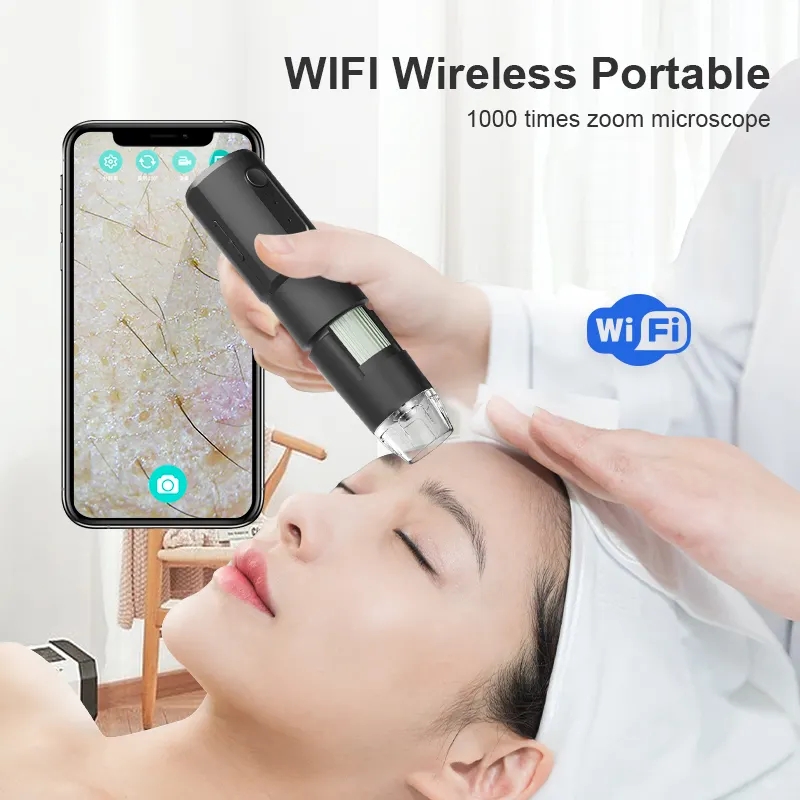 Hair Porosity Test - Цифровой микроскоп Wi-Fi беспроводной электронный дерматоскоп
