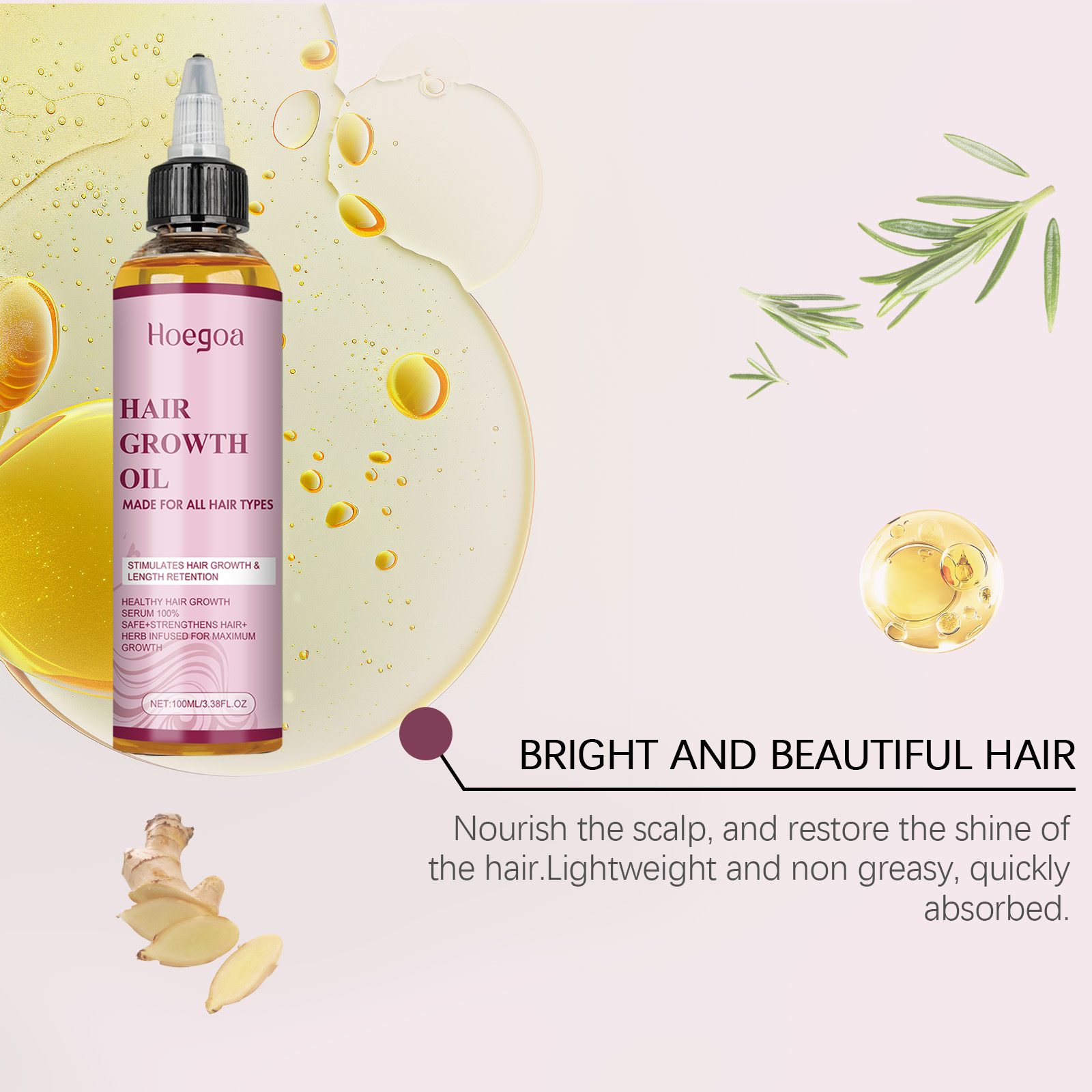 Масло для роста волос, восстан – обзор и цена Hair Care For Hair Loss